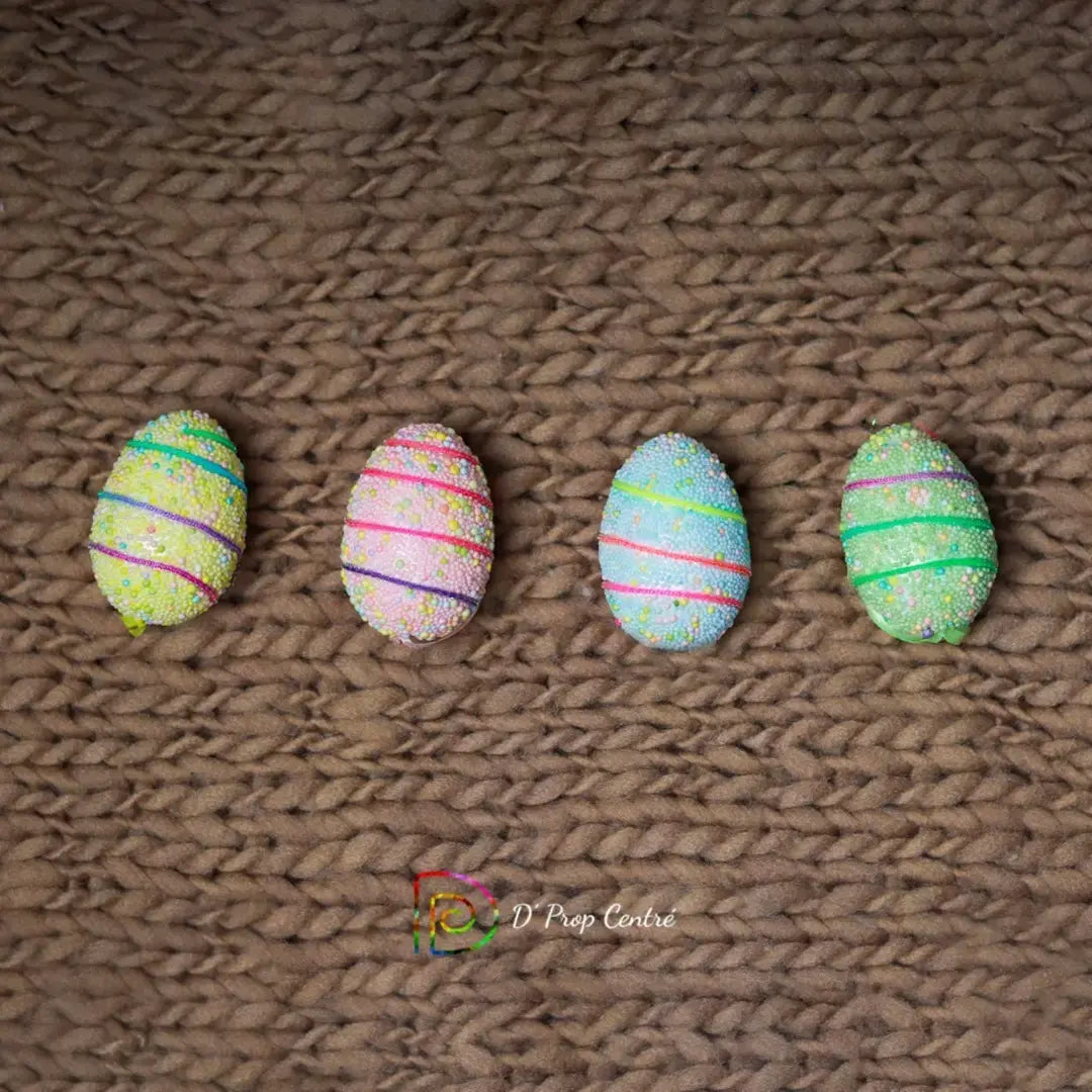 Easters Color Eggs Set of 4